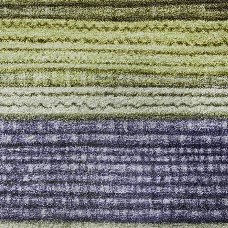 Premium Washable Super Soft Ombre Stripe Mayfield Rug