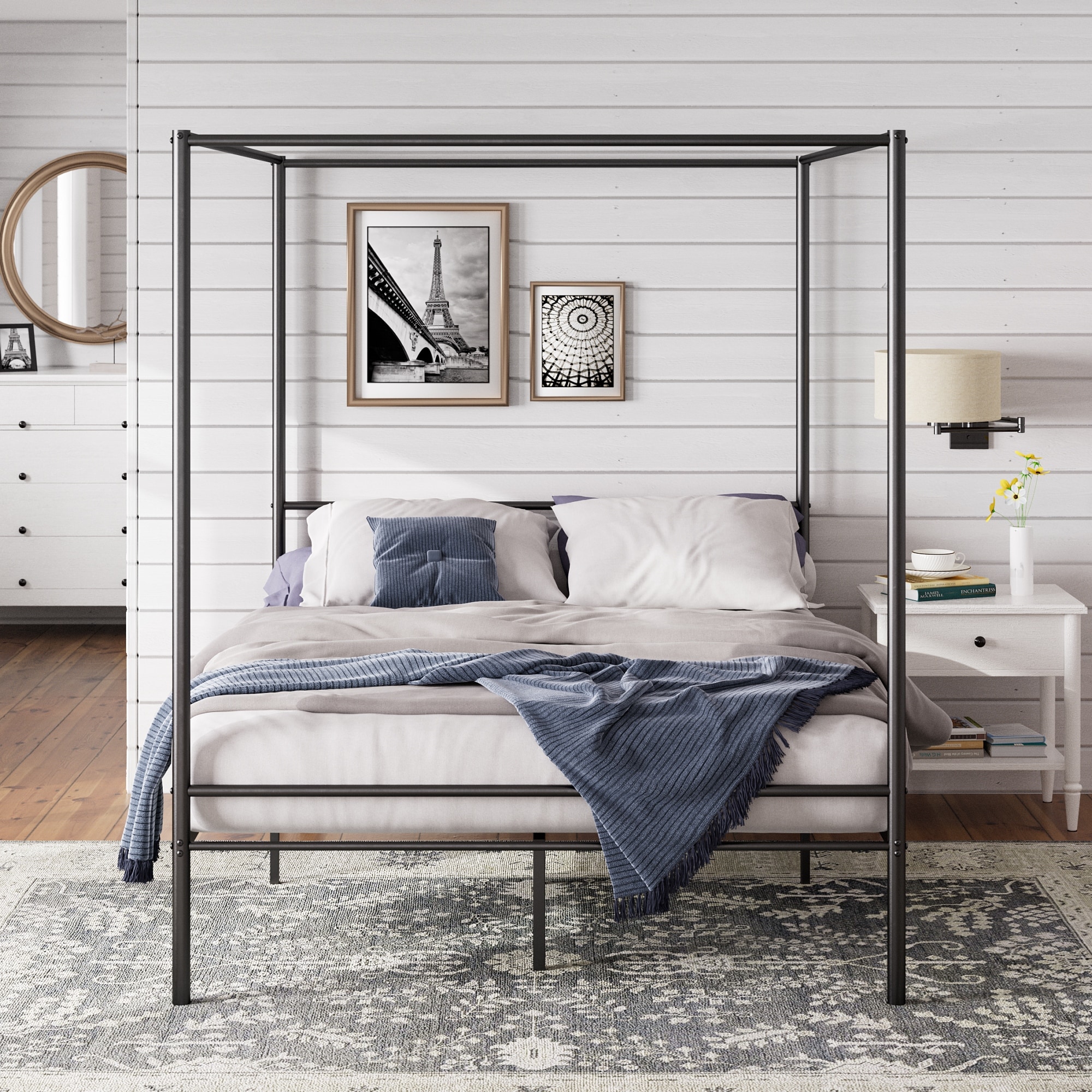 Zinus store canopy bed