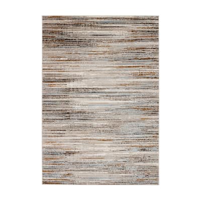 Mohawk Home Urban Abstract Stripe Woven Area Rug