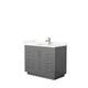 Option Dark Gray, Nickel Trim, Giotto Quartz Top