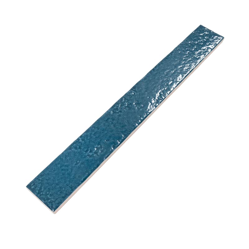 Valenza 2x16 Teal Green Ceramic Zellige Subway Wall Tile (10.76 sq ft/case) - 50 Pack