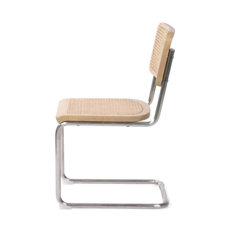 Arwan Natural Cane Dining Side Chair, Set of 2 - 18" x 21" x 33"