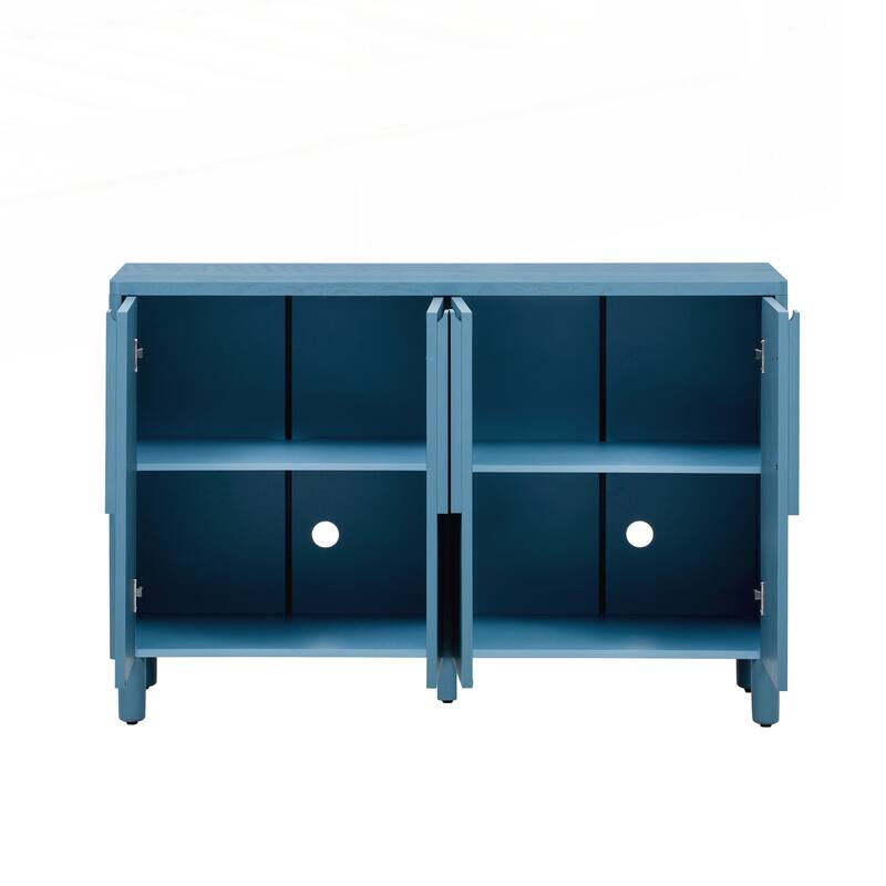 4-Door Buffet Cabinet with Storage