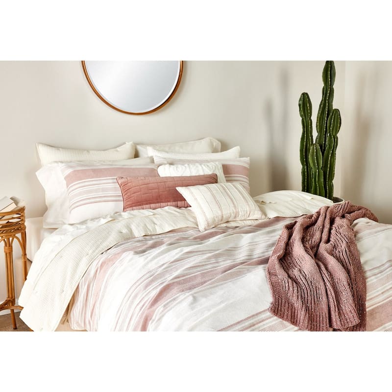Splendid Tuscan Stripe 3 Piece Duvet Set