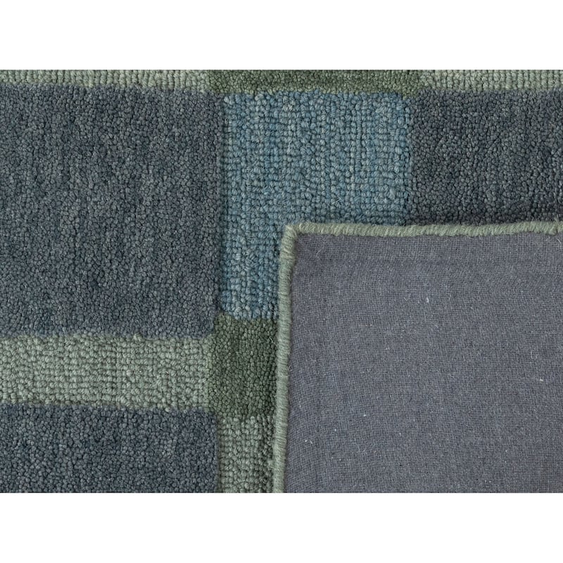 Terra by Obeetee Requiem Gemo Green Rug