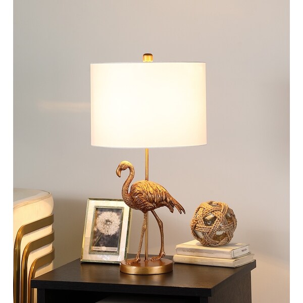 Gold flamingo lamp online