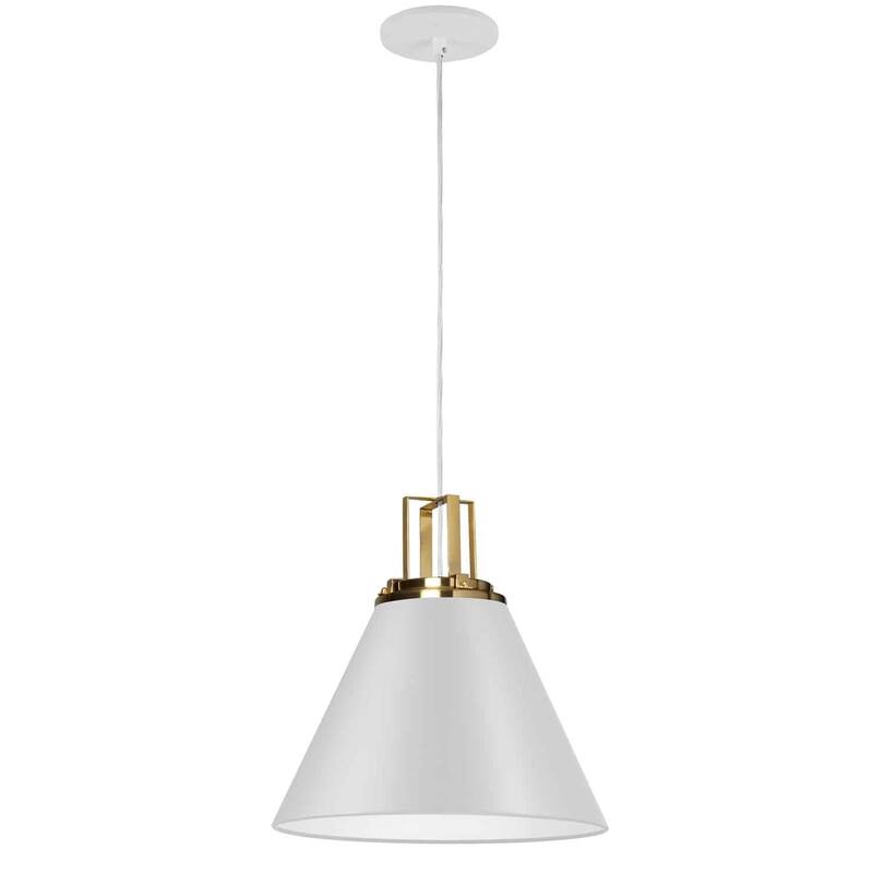 Victorian Pendant Light 1-Light - Elegant Incandescent Ceiling Fixture with Accent Design - 14