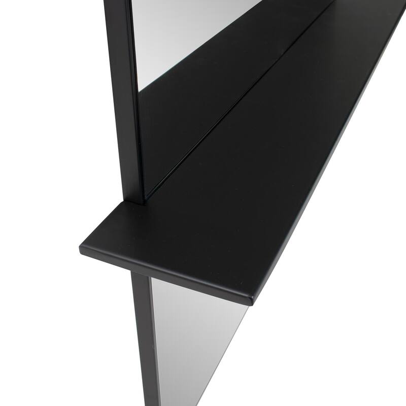 Hulzner Mirror With Shelf - 60H X 30W X 6D