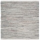 preview thumbnail 104 of 158, SAFAVIEH Handmade Rag Rug Vistiana Flatweave Cotton Rug 5' Square - Grey - Square