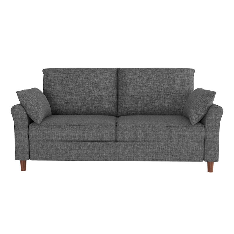Polyester 3-Seat and 2-Seat Sofa with Cushions