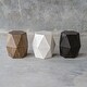 preview thumbnail 7 of 5, Sunburst Top Geometric Side Accent Table - 18" - White