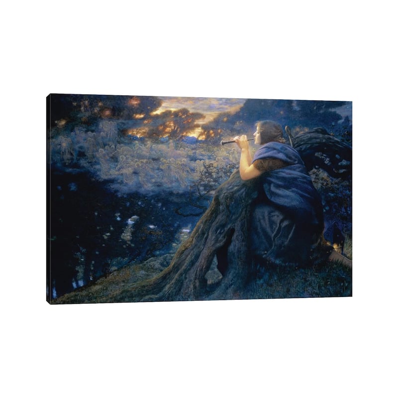 iCanvas "Twilight Fantasies, 1911 " by Edward Robert Hughes Canvas Print