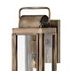 preview thumbnail 3 of 8, Hinkley Sag Harbor Collection One Light 5W Med. LED Outdoor Large Wall Mount Lantern, Burnished Bronze