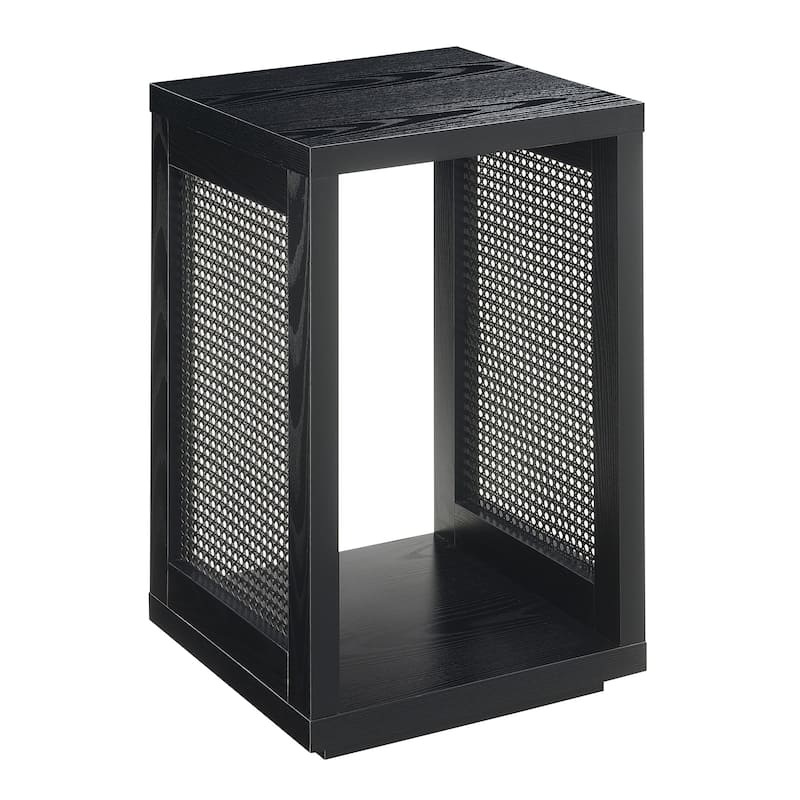 Convenience Concepts Northfield Admiral Weave End Table with Shelf