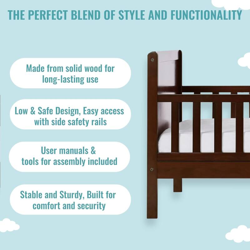 Dream On Me Brookside Toddler bed