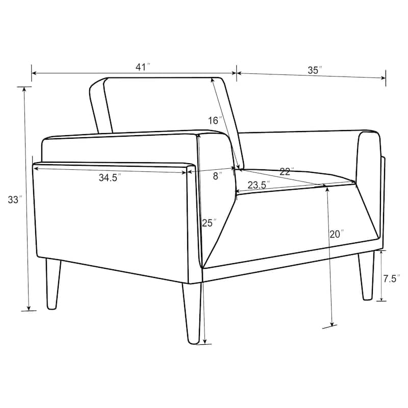 Rilynn Contemporary Upholstered Track Arm Sofa Set
