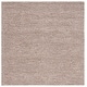 preview thumbnail 44 of 170, SAFAVIEH Handmade Natura Gerta Wool Rug 10' Square - Brown - Square