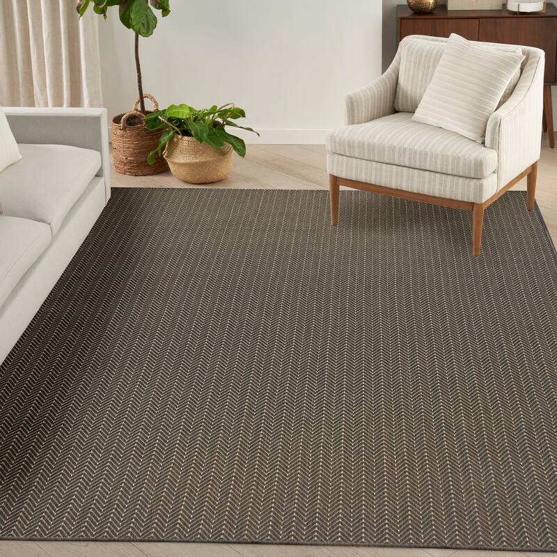 Nourison Horizon Indoor/Outdoor Chevron Area Rug