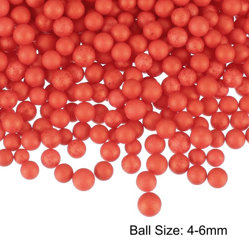 Foam Beads Foam Balls for DIY Craft Decoration, 1 Pack Approx 4000pcs