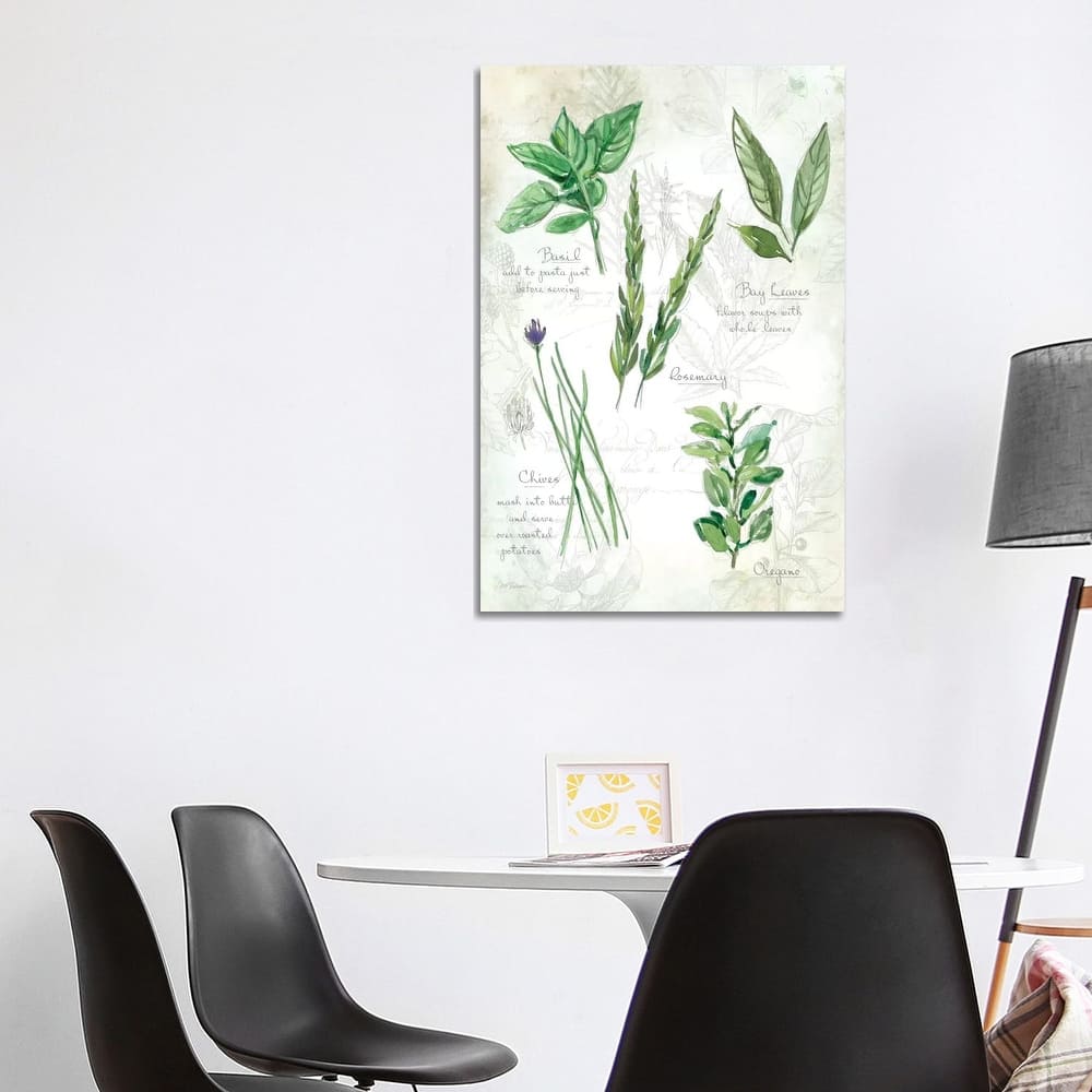 iCanvas "Fresh Herbs I" by Carol Robinson Canvas Print