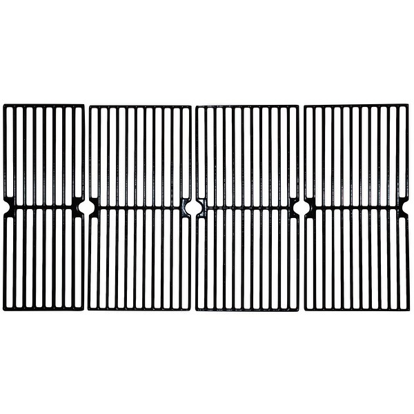 4pc Gloss Cast Iron Cooking Grid for Master Forge and Brinkmann Gas Grills 33" - N/A