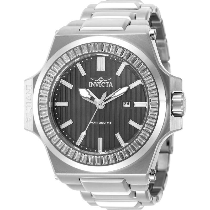 INVICTA Men's 49132 Akula Quartz PC32 Metal Dial Watch - Gunmetal