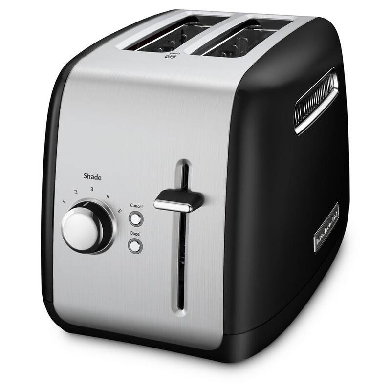 KitchenAid Refurbished 2-Slice Toaster with manual lift lever, RKMT2115