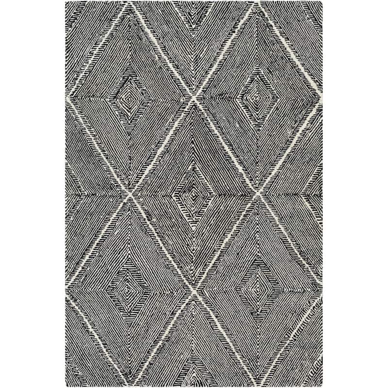 Livabliss Manu Handmade Wool Farmhouse Area Rug