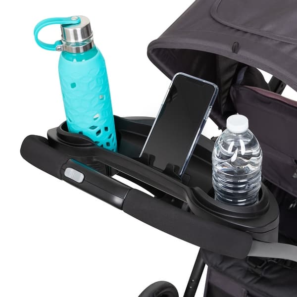 slide 2 of 9, Baby Trend Sit n Stand 5 in 1 Shopper Stroller,Cassis - Single Stroller Single Stroller