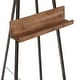 preview thumbnail 5 of 24, Black Iron Metal Modern Industrial Art Portrait Display Floor Easel