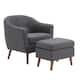 Option Dark Gray - Ottoman Included
