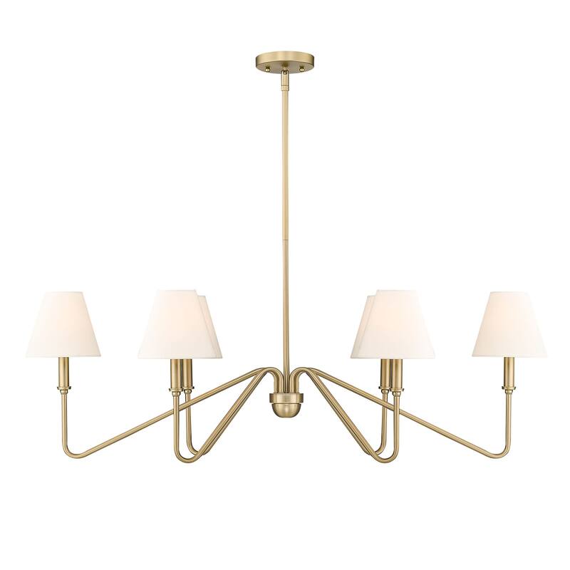 Golden Lighting 3690-LP IL Kennedy 6 Light 42" Wide Chandelier