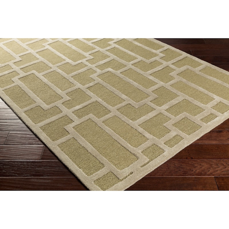 Hand-Tufted Thaxted Wool Area Rug