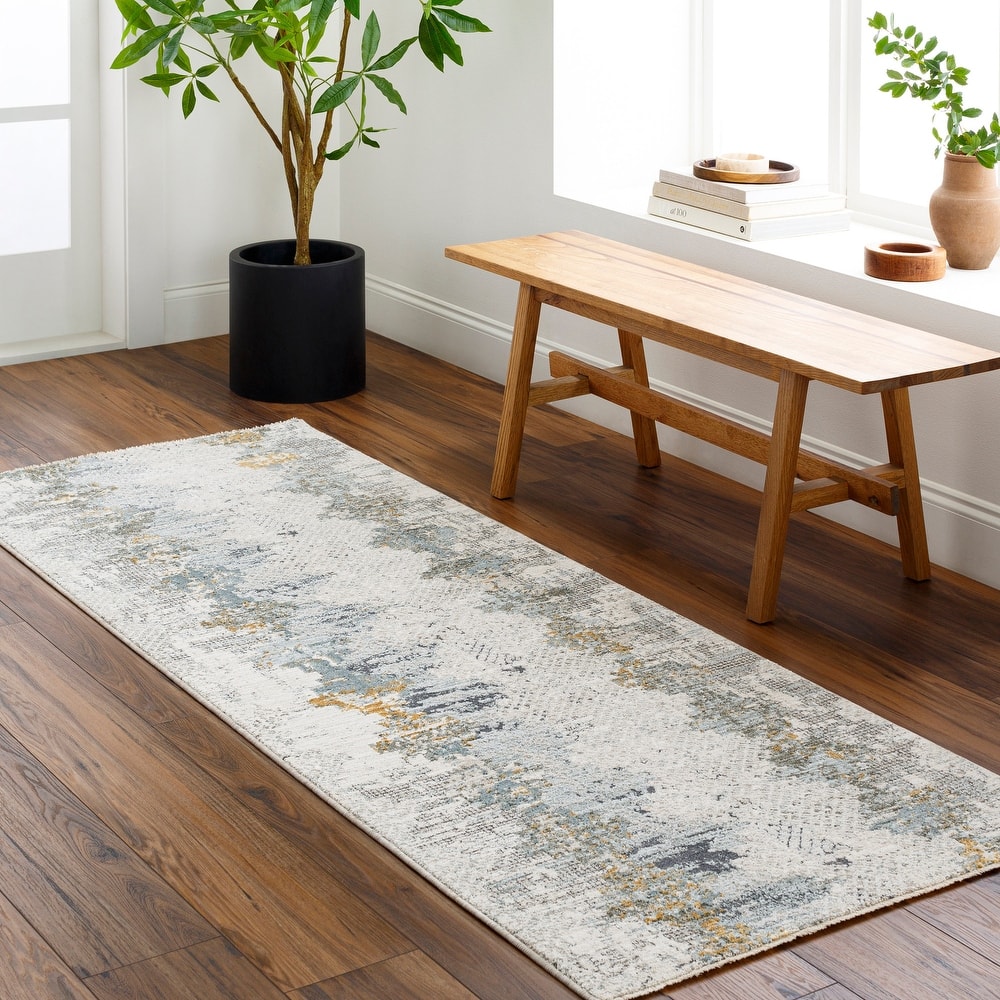 Neveah Mid-Century Modern Area Rug