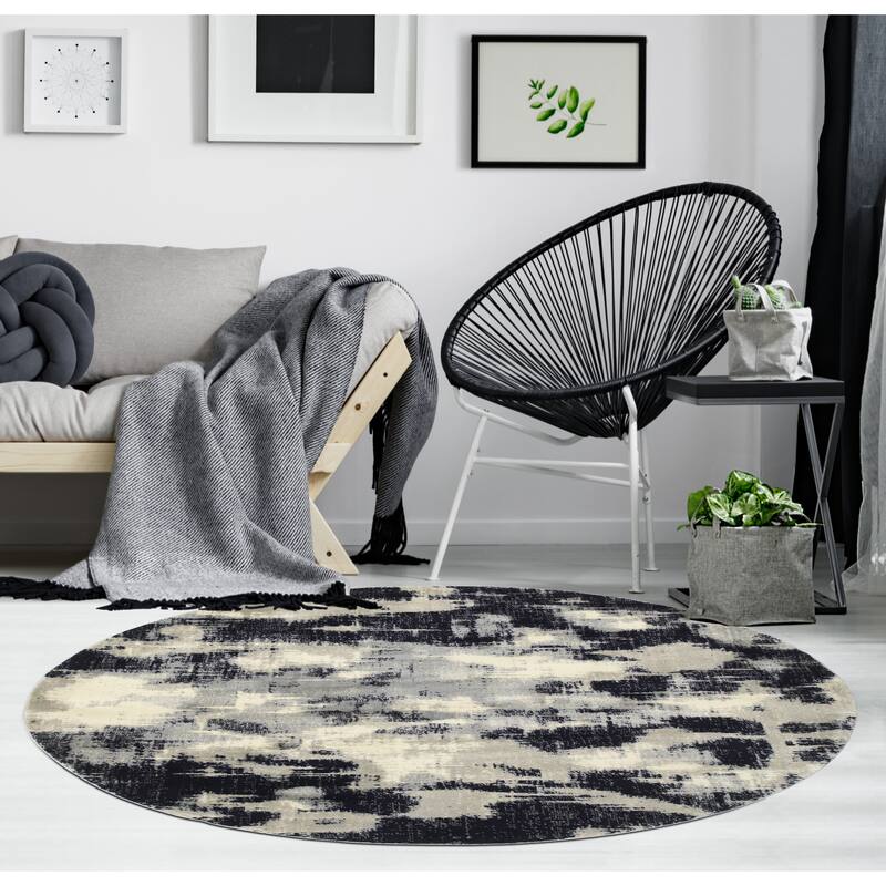 Noori Rug Lagoon Carmelita Abstract Modern Multicolor Area Rug