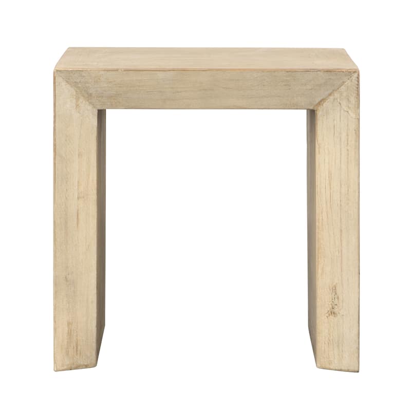 Summit Side Table, Off-White