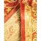 preview thumbnail 6 of 6, Overton Eclectic, One-of-a-Kind Hand-Knotted Area Rug - Orange, 12' 2" x 15' 4" - 12 X 15