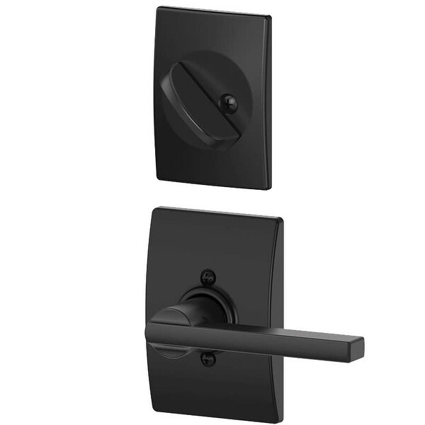 Schlage F59-LAT-CEN Latitude Single Cylinder Interior Pack with Decorative Century Trim - Exterior Handleset Sold Separately