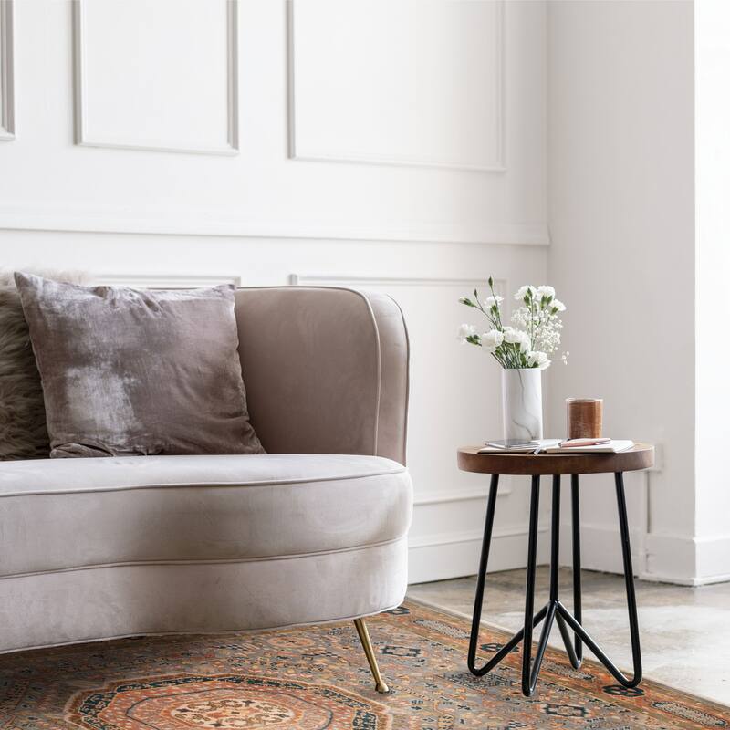 ECARPETGALLERY Hand-knotted Jules Serapi Grey Wool Rug - 7'10 x 10'0