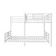 preview thumbnail 18 of 25, 2 In 1 Metal Twin over Full L-shaped Bunk Bed With Safety Guaranteed