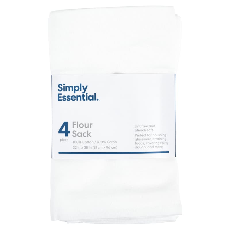 Bed Bath and Beyond Simply Essentials Flour Sacks - Set of 4 - 38" L x 32" W