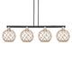 Option Black Antique Brass / Clear with Brown Rope