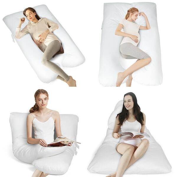 Shop Costway Pregnancy Full Body Pillow U Shaped Maternity And