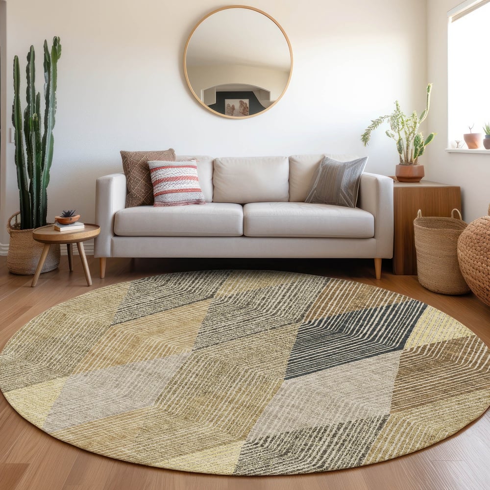 Premium Washable Super Soft Modern Fusion Mayfield Rug