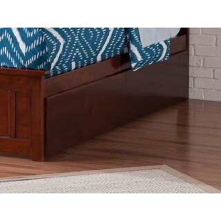 Urban Bed Drawers Queen-King Walnut