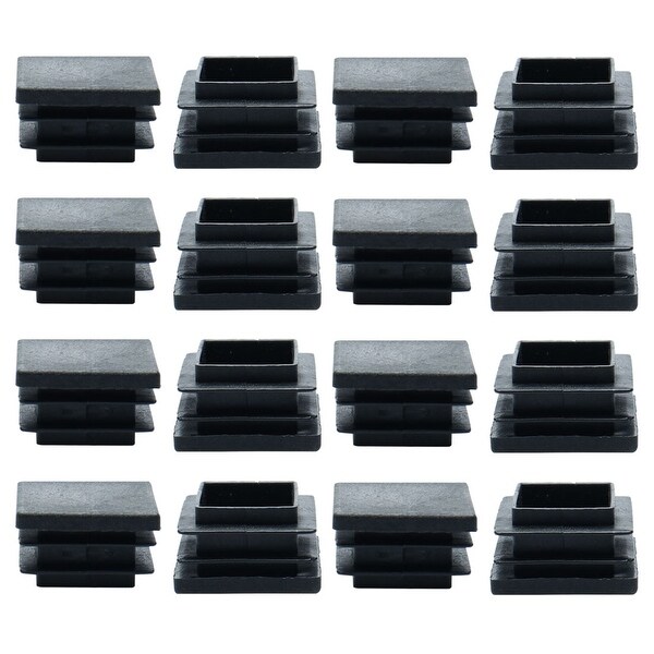 Plastic Plug End Caps 50mm Round Furniture Table Chair Legs 16Pcs 