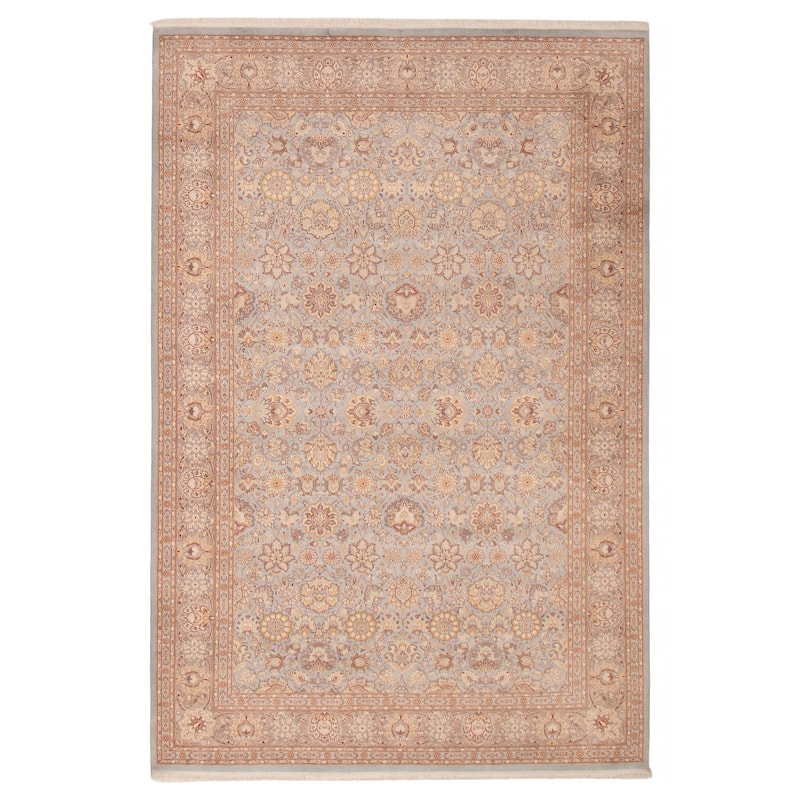 ECARPETGALLERY Hand-knotted Pako Persian 18 Of 20 Blue Wool Rug - 6'3 x 9'4 - Light Blue - 6'3 x 9'4