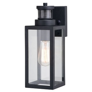 Vaxcel Lighting T0736 Lombard 13" Tall Outdoor Wall Sconce with Clear