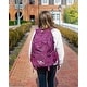preview thumbnail 11 of 17, Backpack, Travel, or Work Bookbag with tablet sleeve, One Size, Pink Marble - Bubblegum Pink