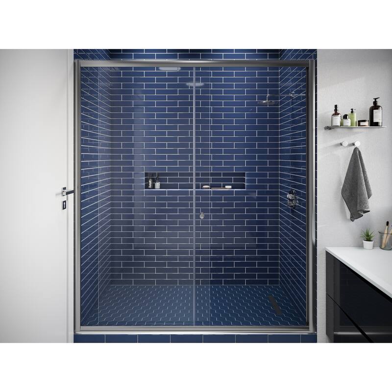2 in. x 8 in. Glass Subway Wall Tile